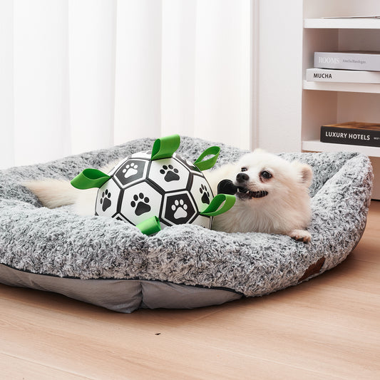 Interaktives Hunde-Footballspielzeug – Trainingsball für Hunde